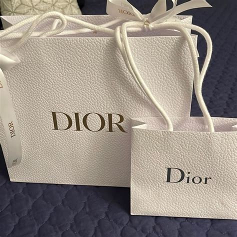 christian dior paper bag.